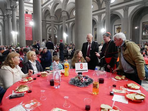 Firenze Italia Il Pranzo Di Natale 2022 Di Sant Egidio Nella