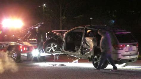 Car Chase Ends In Fiery Crash 19 Year Old Driver Hospitalized Abc11 Raleigh Durham