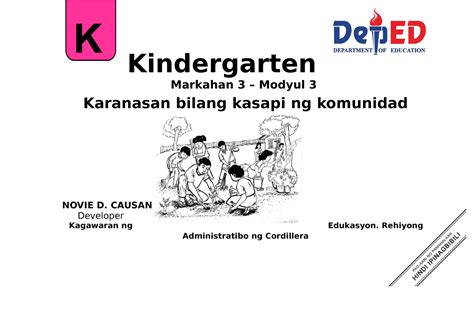 Kinder Q Mod Karanasan Bilang Kasapi Ng Komunidad Novie Causan Baguio