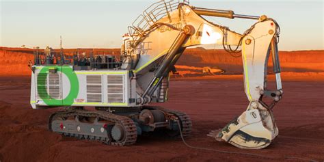 Liebherr converted this massive mining excavator to electric power