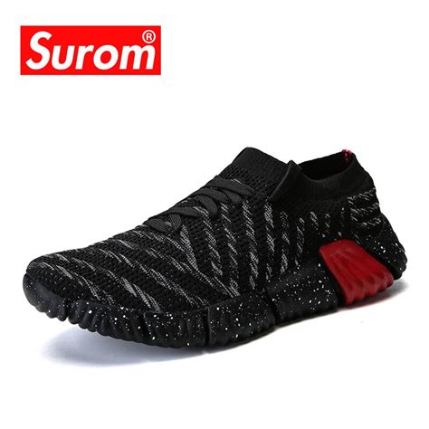 SUROM Homens Respiráveis Das Sapatilhas Sapatos Masculinos Adulto de