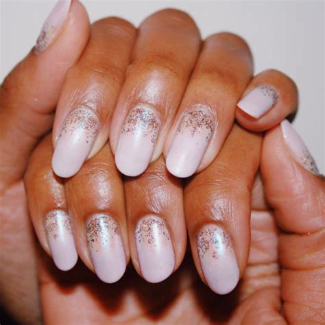 Wedding Nails With Glitter