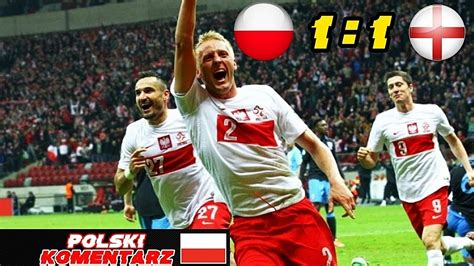 Polska 1 1 Anglia 17 10 2012 Elm MŚ 2014 skrót meczu Polski