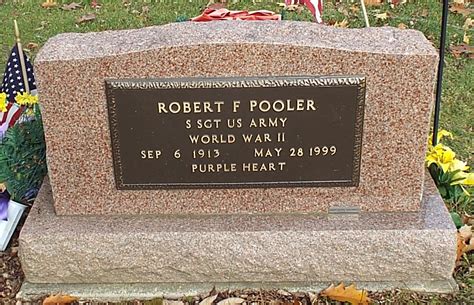 Robert F Pooler Find A Grave Memorial