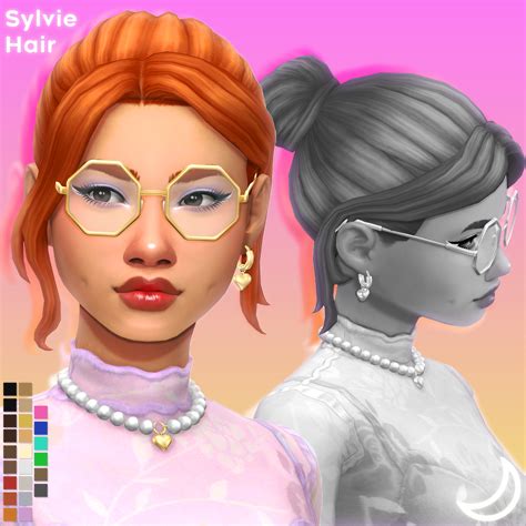 Sylvie Hair - The Sims 4 Create a Sim - CurseForge
