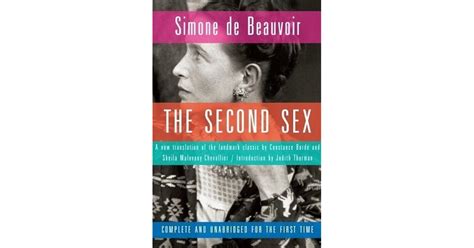 The Second Sex By Simone De Beauvoir