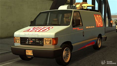 Vapid Speedo Classic News Van for GTA San Andreas