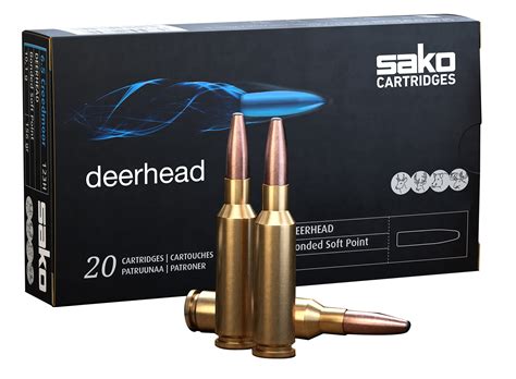 SAKO Cal 243 Win DEERHEAD 100 Grains 6 5 Grammes 20 Rayon Chasse