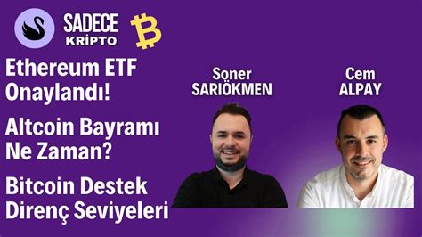 ETHEREUM ETF ONAYLANDI ALTCOİN BAYRAMINA NE KALDI BİTCOİN İÇİN ÖNEMLİ