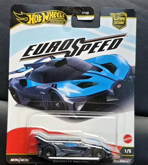 Hot Wheels Premium Car Culture Euro Speed Bugatti Bolide Vehicle Jbk