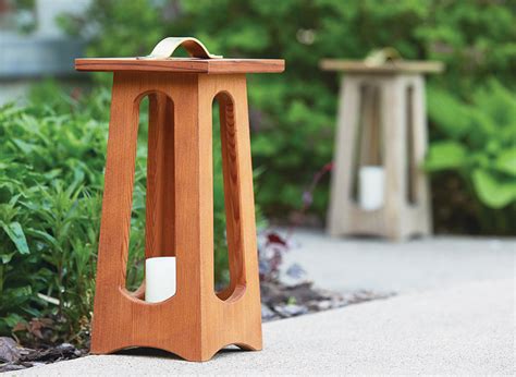 Candle Lantern Woodworking Project Woodsmith Plans