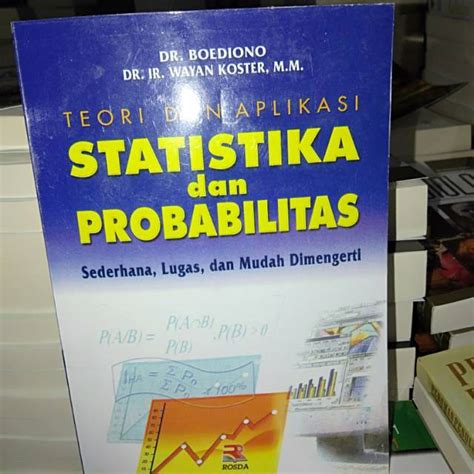 Jual Teori Aplikasi Statistika Dan Probabilitas Boediono Shopee Indonesia