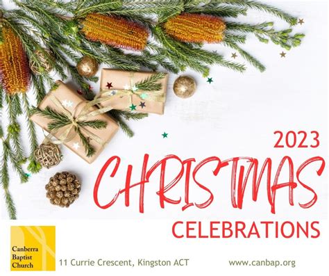 Christmas Day 2023 | Canberra Baptist Church | December 25, 2023