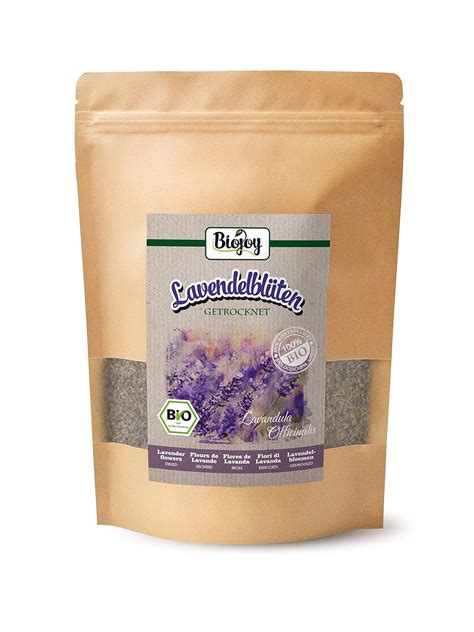 Biojoy Bio Lavendelblüten getrocknet 100 g Lavendel Tee ohne