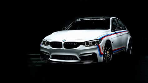 Immagini Bmw 3 Series F80 Bianco Macchine Sfondo Nero 3840x2160