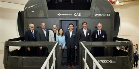 Embraer And Cae Launch E Flight Simulator In Singapore Aviation News