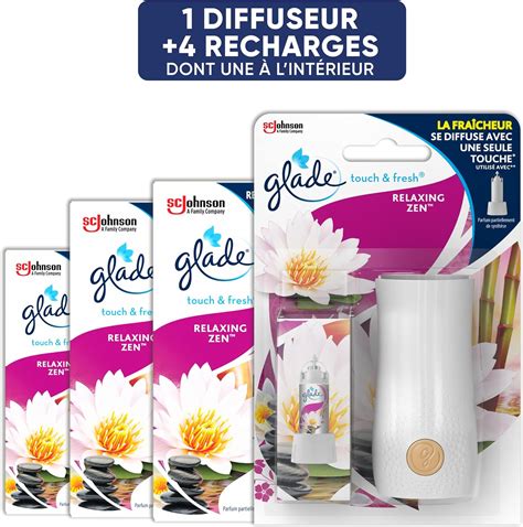 Glade Design Touch Fresh Désodorisant Maison Diffuseur 3