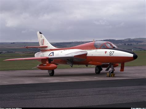 Hawker Hunter T7 Uk Air Force Aviation Photo 0299873