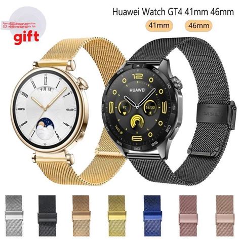 Купить Для Huawei Watch GT 4 41 мм 46 мм металлический браслет из ...