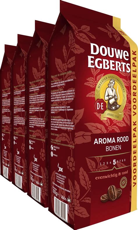 4x Douwe Egberts Dessert Koffiebonen 500g Lekkerbakje Nl