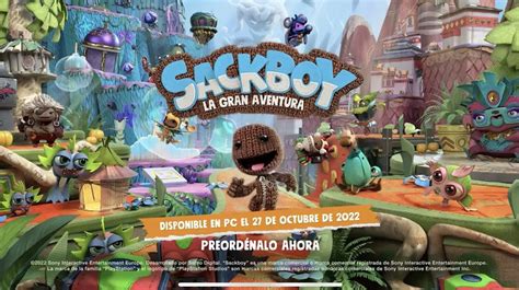 Sackboy A Big Adventure Coming To Pc Next Month