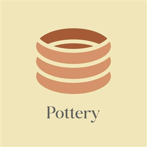 Pottery logo vector illustration. Pottery icon. Clay. 34040548 Vector Art at Vecteezy