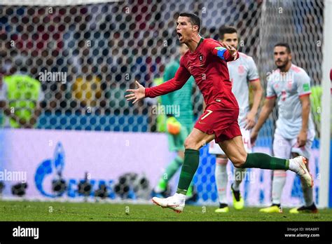 Cristiano Ronaldo Scoring A Free Kick