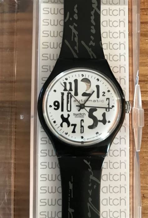 SWATCH Automatic Uhr Blackboard SAB103 Kaufen Auf Ricardo