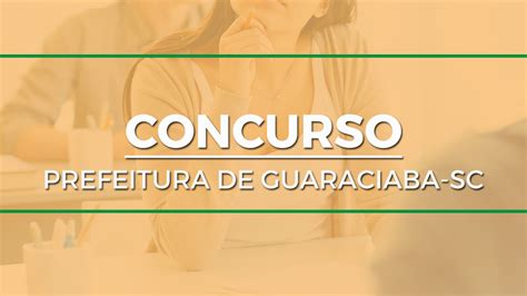 Prefeitura De Guaraciaba SC Abre Cadastro Reserva Para Professores Em 2025