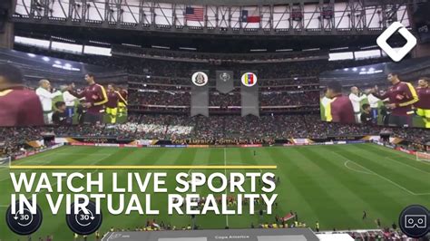 Watch Real Time Soccer Games In Virtual Reality Youtube