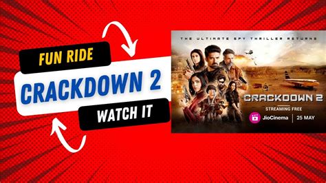 Crackdown Season 2 On JioCinema Saqib Saleem Shriya Pilgaonkar YouTube