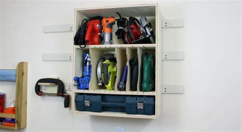 Tool Storage Wall Cabinet | FixThisBuildThat