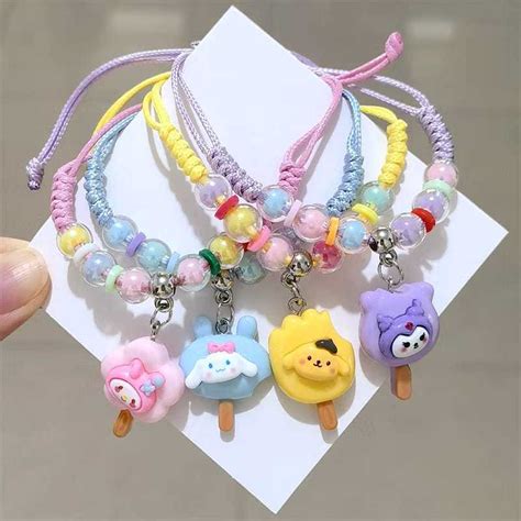 Jual FANSTORE PKU COD Sanrio Gelang Cinnamaroll Kuromi