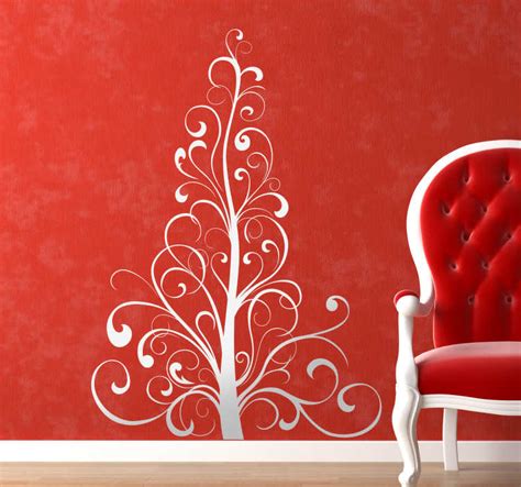 Christmas Tree Wall Sticker - TenStickers