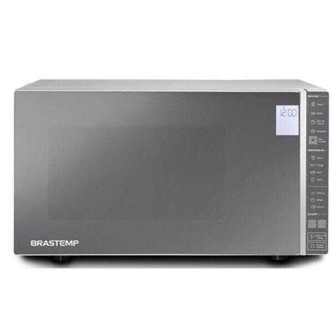 Micro Ondas Brastemp Espelhado Inox 32L 220V Bms45Cr MadeiraMadeira