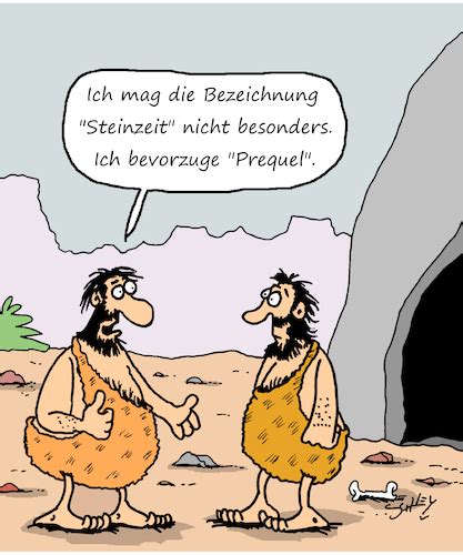 Steinzeit By Karsten Schley Media Culture Cartoon TOONPOOL