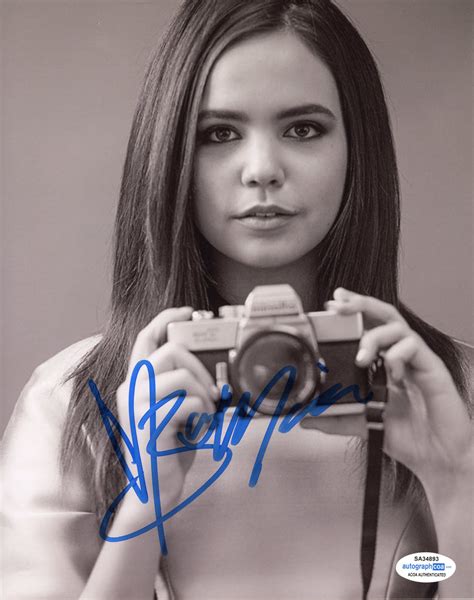 Bailee Madison Sexy Signed Autograph 8x10 Photo Acoa 71 Outlaw