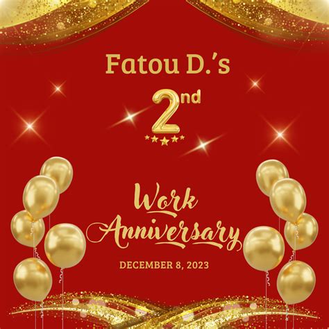 Happy 2nd Year Anniversary, Fatou D.! - Agape Senior Services Madison