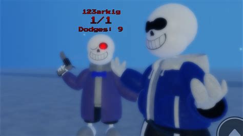 Sans Funny Bossrush Basically Solo Sans Fight Youtube