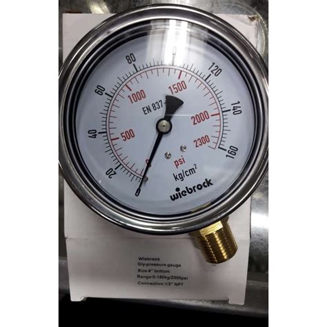 Jual Pressure Gauge Ss Kg Drat Kuningan Raket Wiebrock