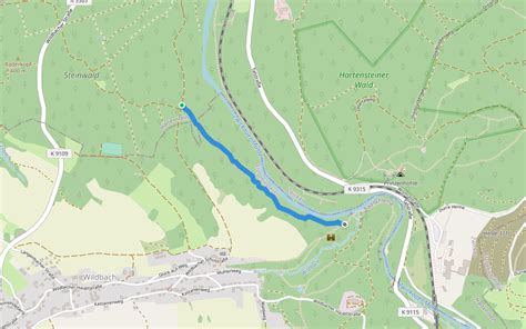 Raubrittersteig Hiking Trail Hartenstein Sachsen Pacer