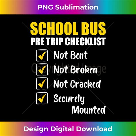 School Bus Pre Trip Checklist School Bus Driver Appreciation - Inspire ...