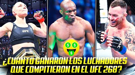 Salarios Bonificaciones Del UFC 268 Kamaru Usman ELOGIA A Colby