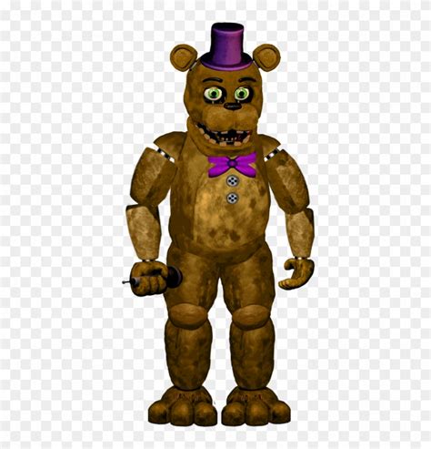 Picture Fnaf 2 Fred Bear Hd Png Download 496x800265019 Pngfind