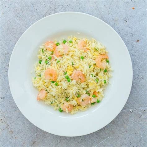 Egg Fried Rice With Prawns And Peas Easy Peasy Foodie