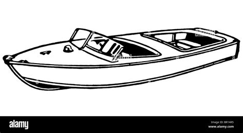 Speed Boat Clipart Black And White