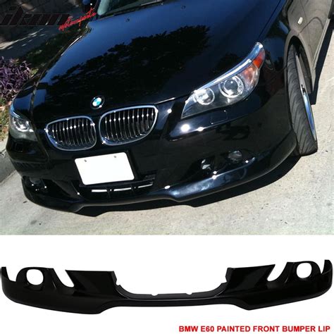 Compatible With 04 07 Bmw E60 5 Series Front Bumper Lip Ac Style