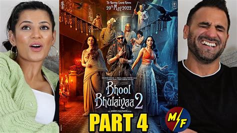 BHOOL BHULAIYAA 2 Full Movie REACTION Part 4 Kartik Aryan Kiara