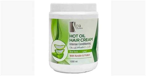 Spa System Hot Oil Hair Cream Aloe Vera 1000ml 00024806