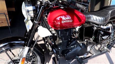 Royal Enfield Bullet 350x Es Red Youtube